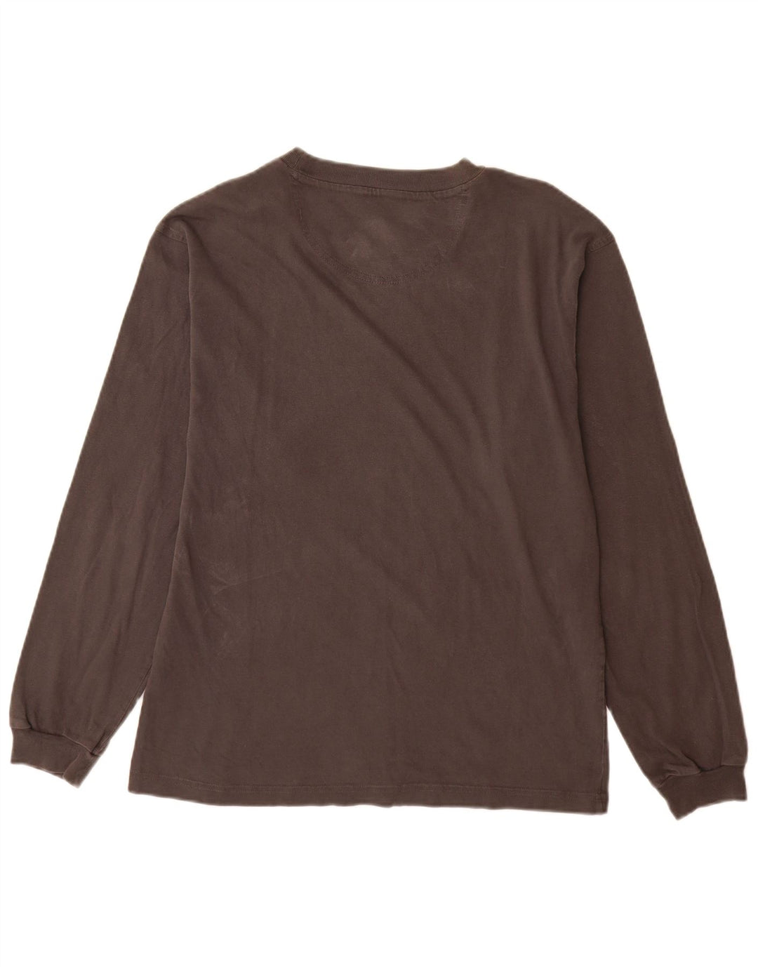 Champion Hombres Top Manga Larga Pequeño Gris