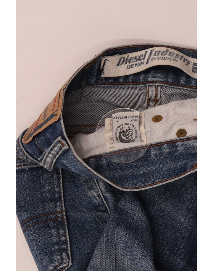 Diesel Mujer Vaqueros Bootcut Desgastados W31 L33 Algodón Azul