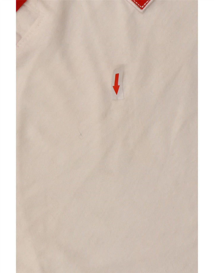 MAJESTIC Camiseta gráfica de los St. Louis Cardinals para hombre, manga 3/4, grande, color blanco