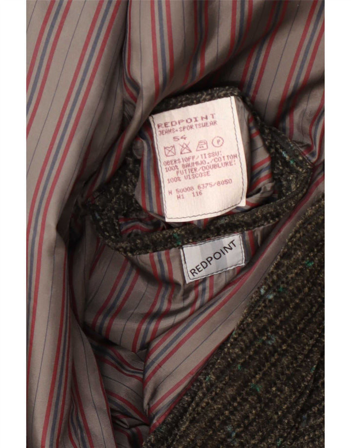 Redpoint Chaqueta tipo blazer de pana con 1 botón para hombre EU 54 2XL Caqui moteado