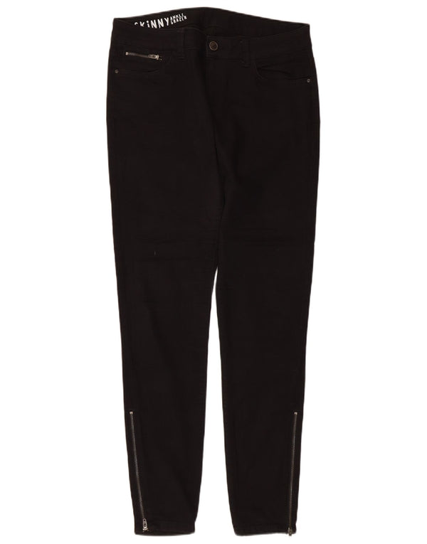 Marks & Spencer Vaqueros pitillo para mujer UK 14 Large W32 L28 Algodón negro