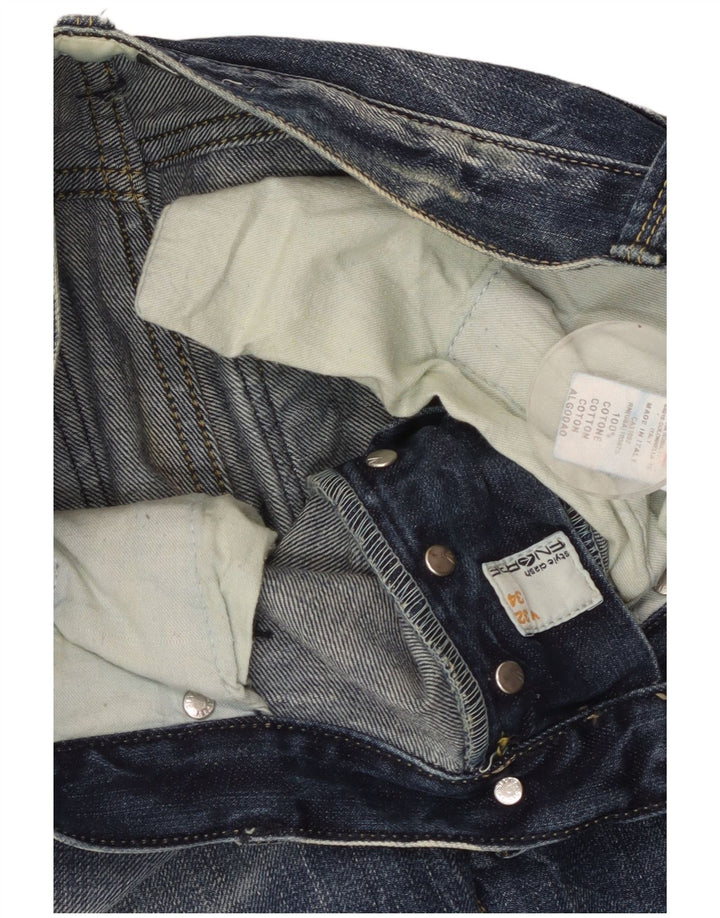 ENERGIE Vaqueros rectos para hombre W32 L34 Algodón azul