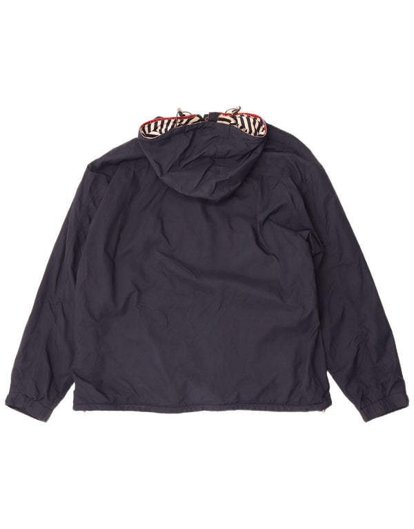 Chaqueta Anorak extragrande con capucha para mujer Joules UK 46 Large Azul marino