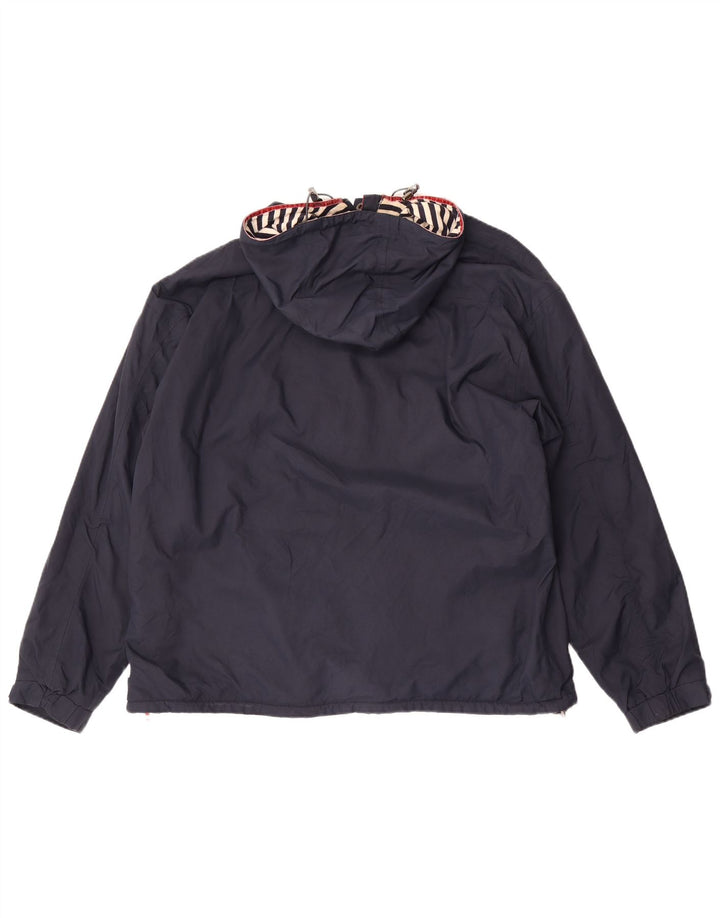 Chaqueta Anorak extragrande con capucha para mujer Joules UK 46 Large Azul marino