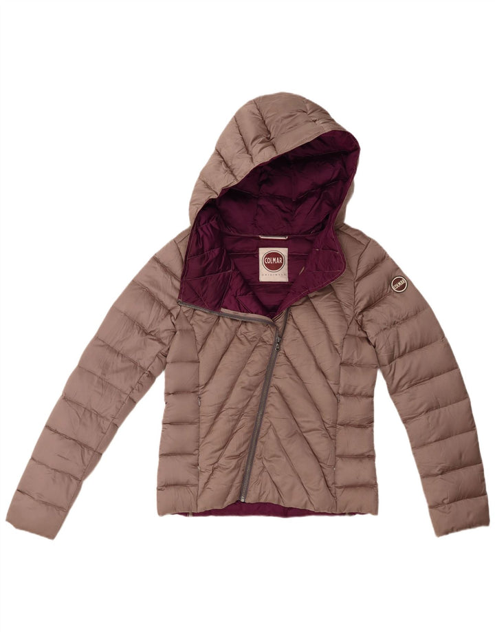 Colmar Mujer Chaqueta Acolchada Con Capucha IT 44 Medium Violeta