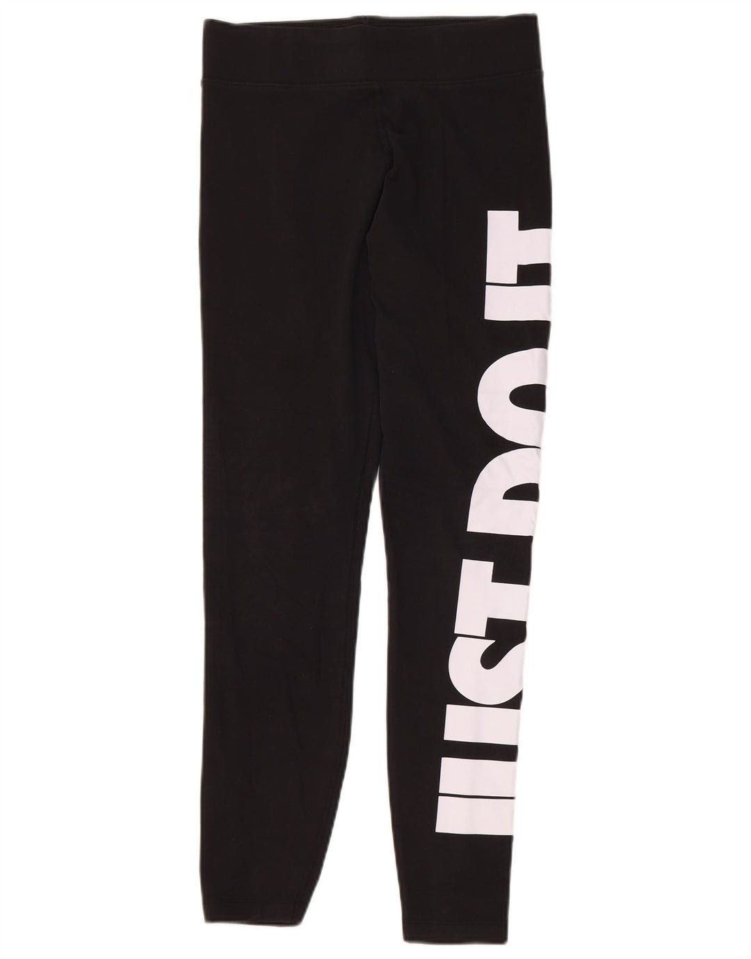 NIKE Leggings gráficos para mujer UK 40 Mediano Algodón negro