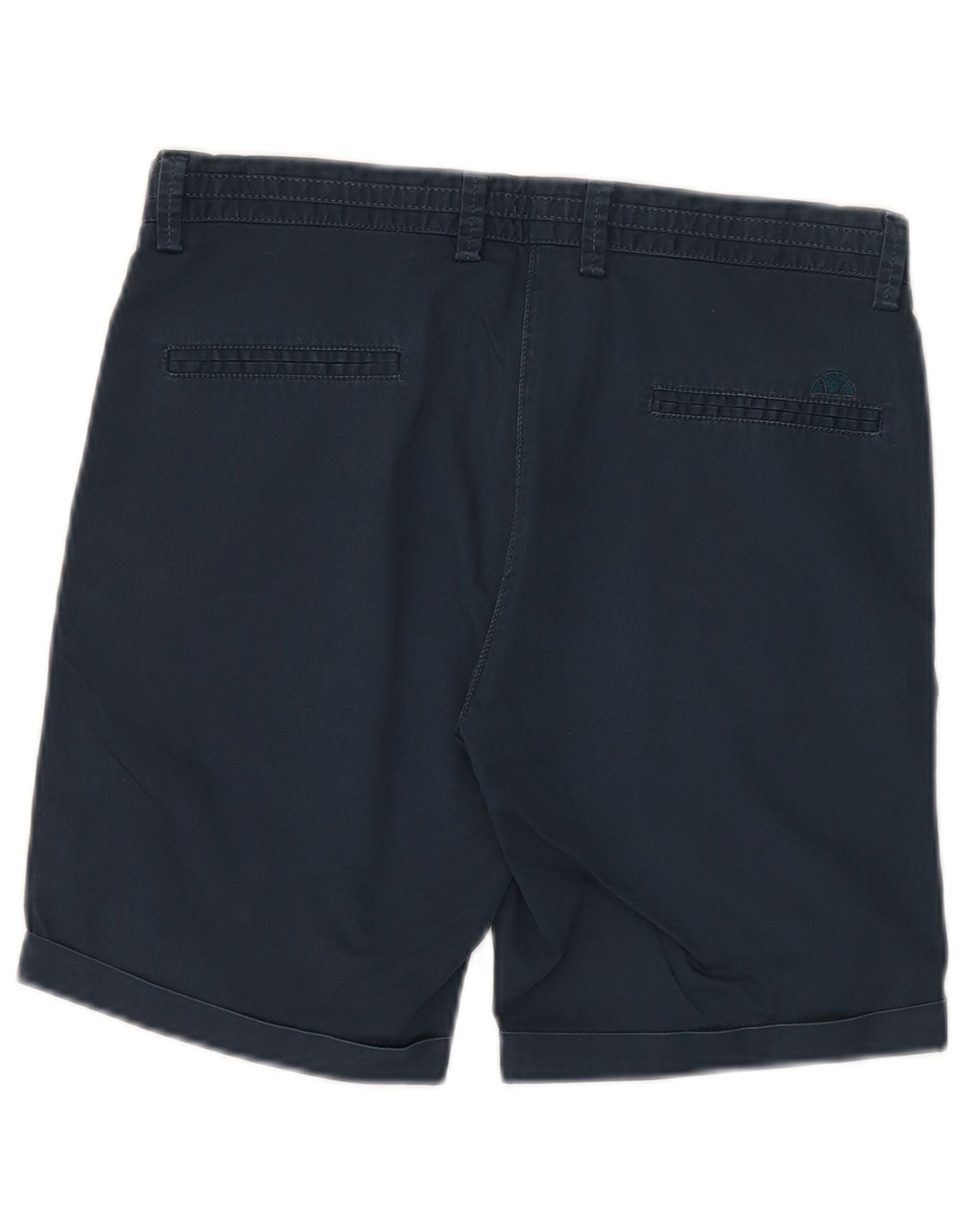 Pantalones cortos chinos para mujer Ellesse IT 42 Medium W30 Algodón azul marino