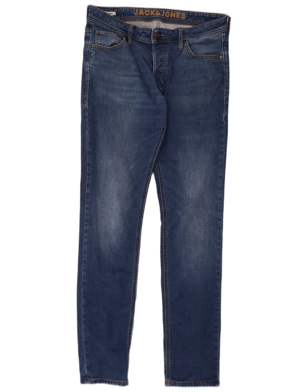 Jack & Jones Mujer GLENN Slim Jeans W34 L34 Algodón Azul
