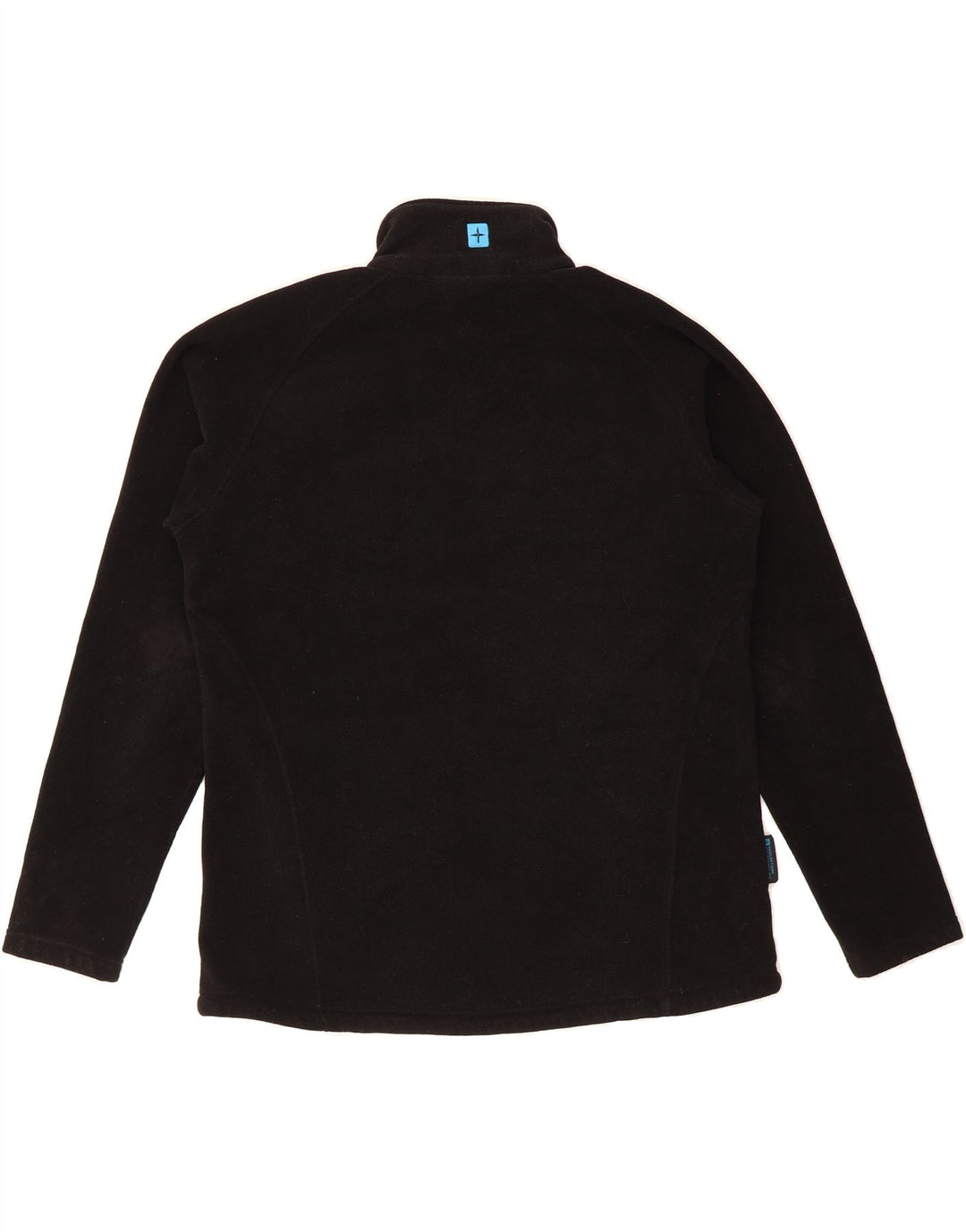 MOUNTAIN WAREHOUSE Womens Fleece Jacket UK 16 Large  Black Polyester Vintage Mountain Warehouse and Second-Hand Mountain Warehouse from Messina Hembry 
