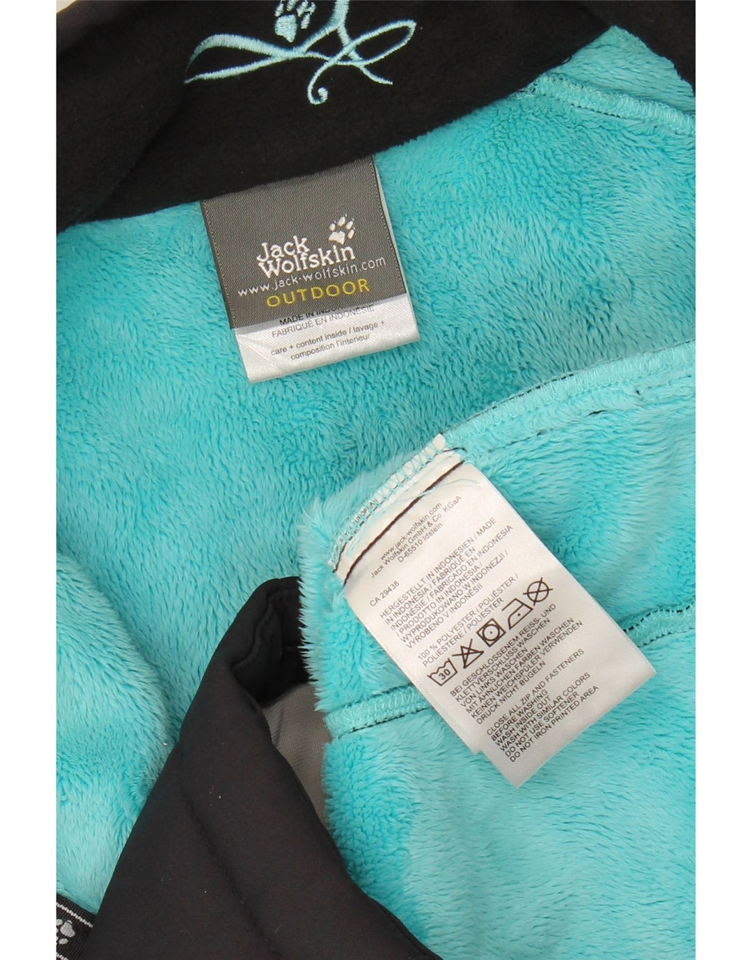 JACK WOLFSKIN Womens Graphic Windbreaker Jacket UK 10 Small Grey Polyester