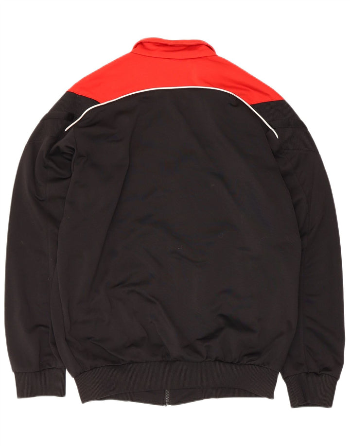 Adidas - Chaqueta de chándal para niño, 15-16 años, color negro, poliéster