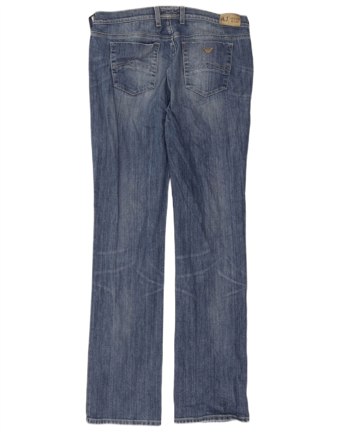 Vaqueros Armani Hombre Rectos W33 L35 Algodón Azul