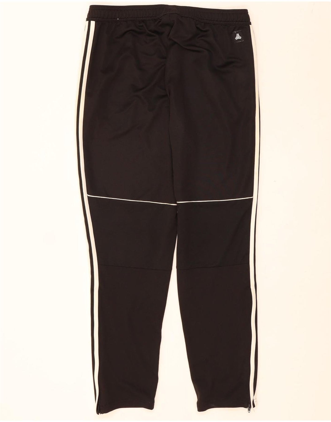 ADIDAS Mens Tracksuit Trousers Large  Black Polyester Vintage Adidas and Second-Hand Adidas from Messina Hembry 