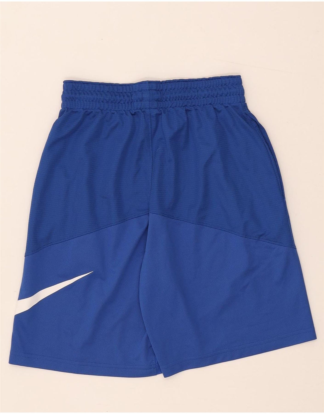 Nike Dri Fit Graphic - Pantalones cortos deportivos para hombre, poliéster azul pequeño