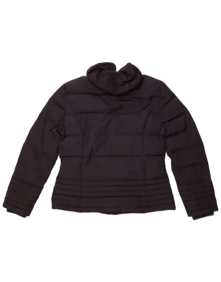 PUFFA Chaqueta acolchada para mujer UK 46 Grande Poliéster negro