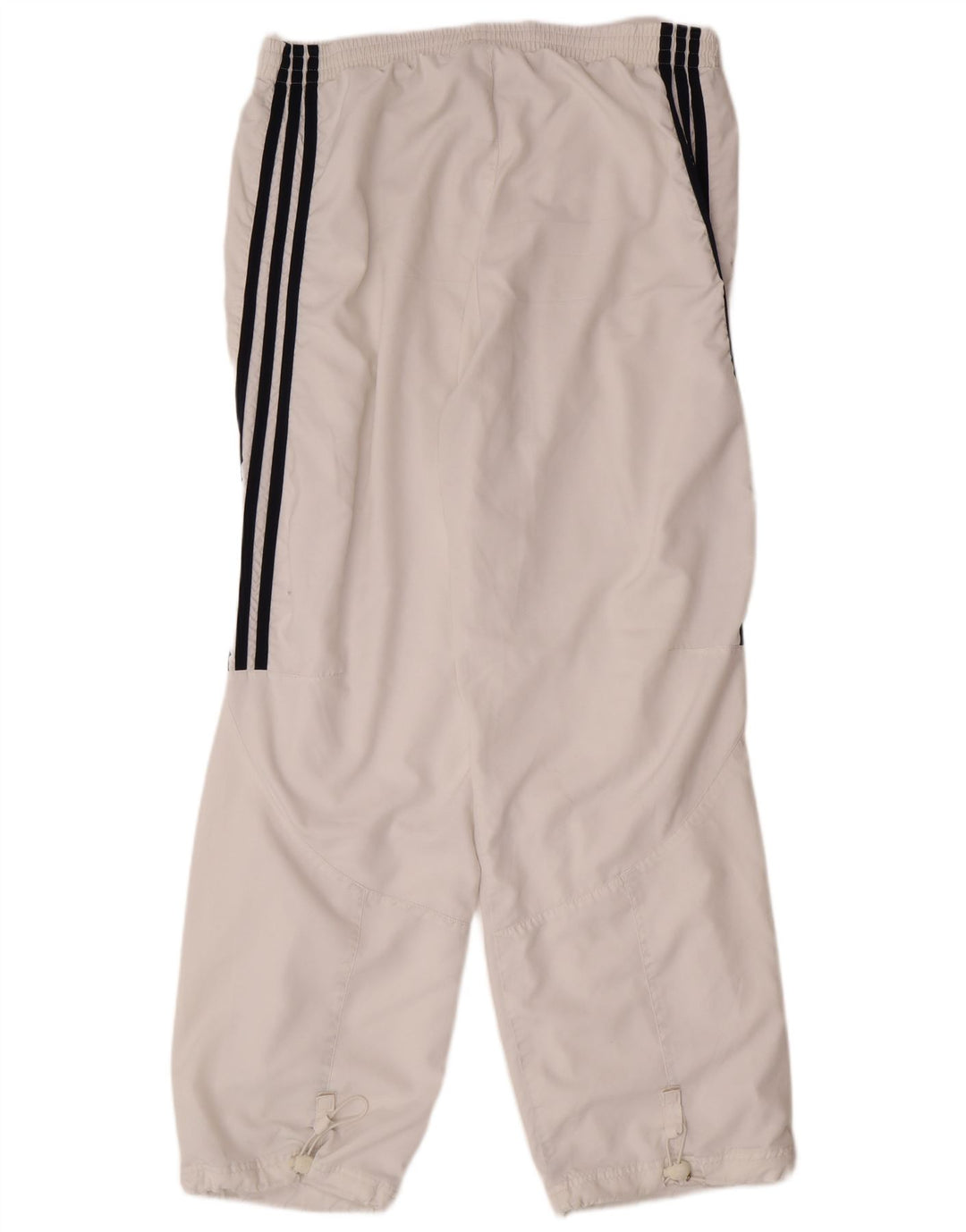 ADIDAS Mens Tracksuit Trousers Large  White Polyester