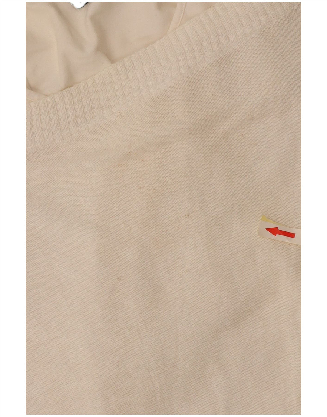 Kappa Jersey con Cuello Barco para Mujer UK 40 XL Blanco