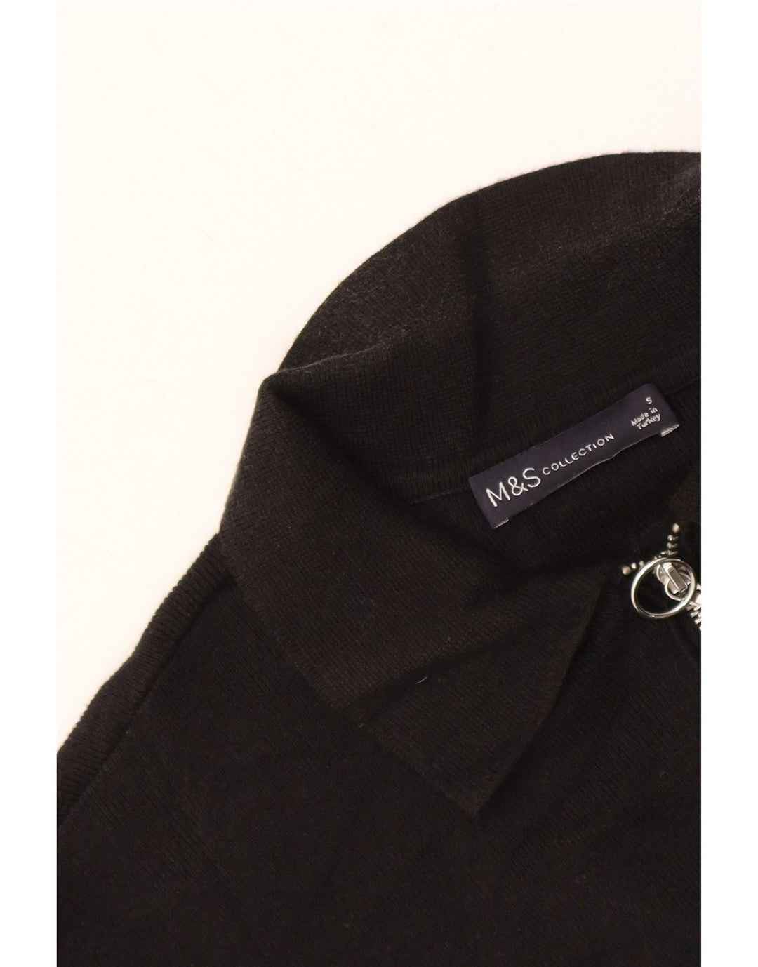 Marks & Spencer Polo extragrande para mujer UK 10 Small Negro