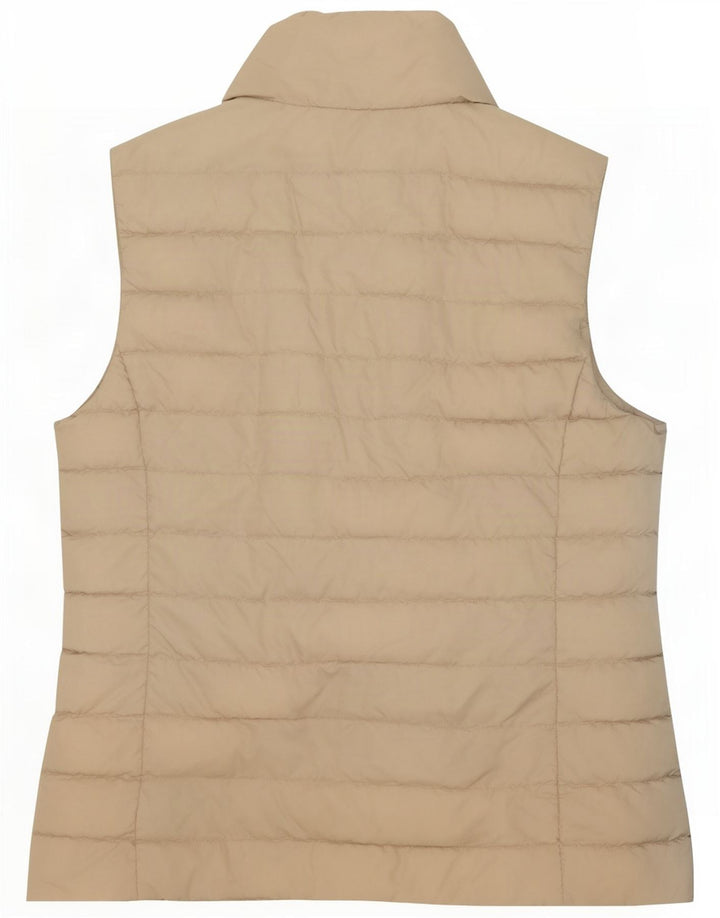 Chaleco acolchado Gant para mujer UK 10 Small Beige Poliéster
