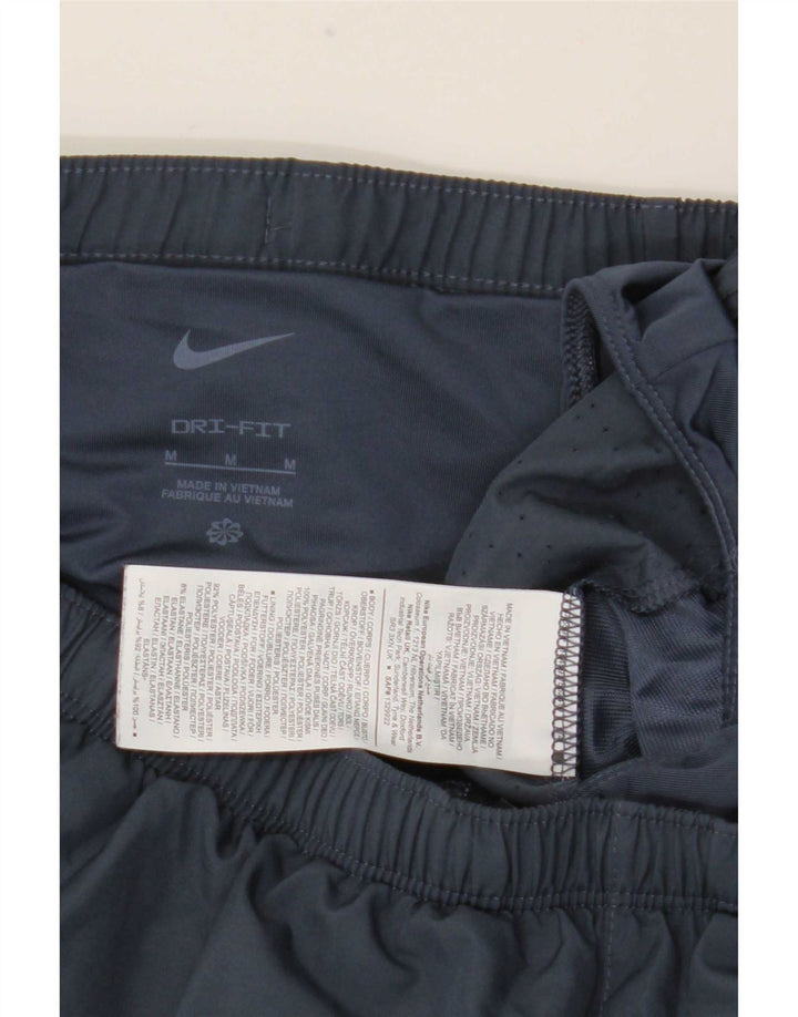 Pantalones cortos deportivos Nike Dri Fit para hombre Poliéster azul marino mediano