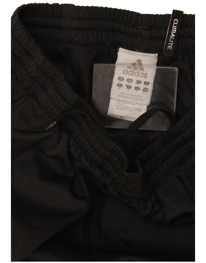 Adidas Hombre Climalite Pantalones De Chándal Mediano Negro Poliéster