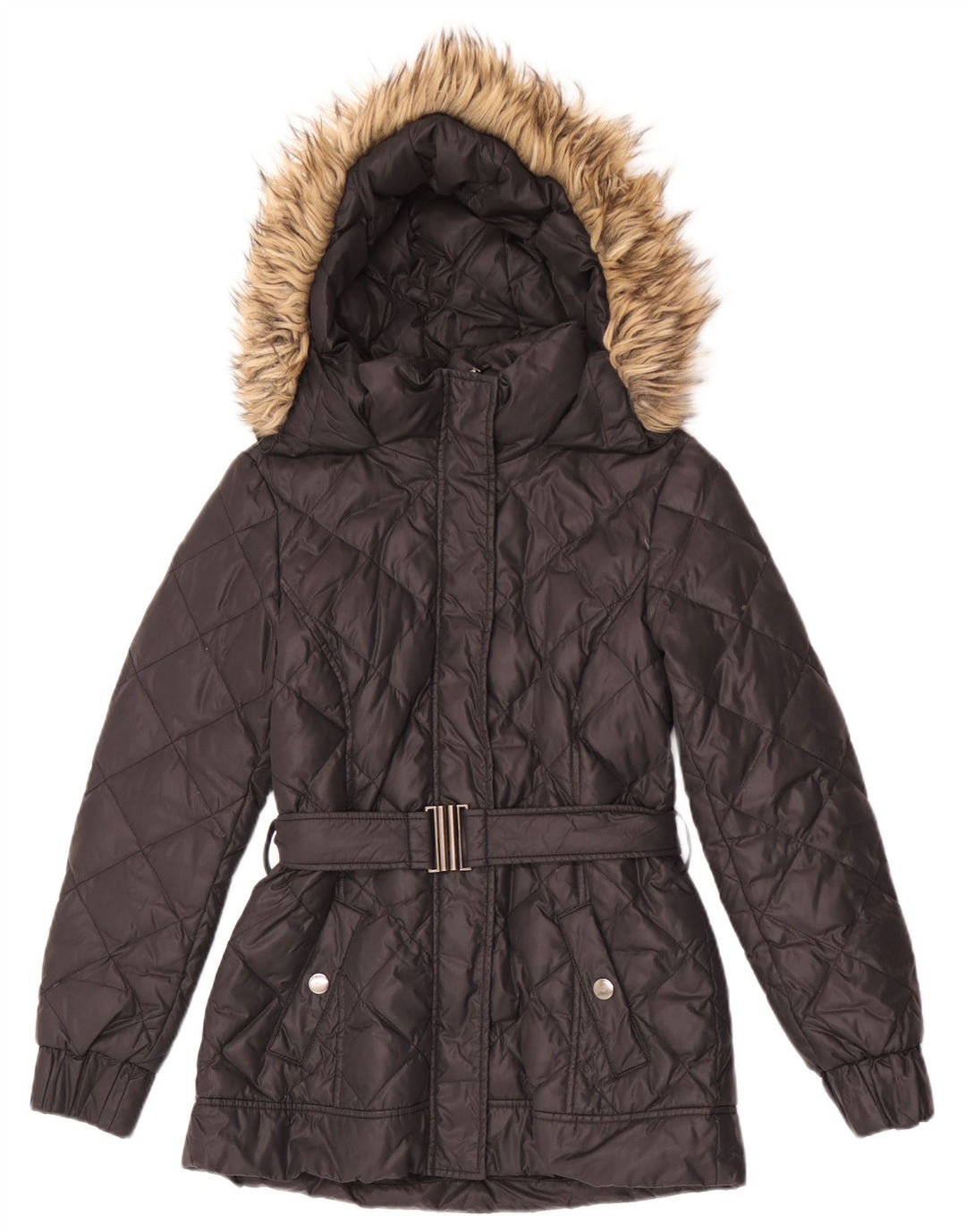 ESPRIT Chaqueta acolchada con capucha para mujer UK 10 Small Black