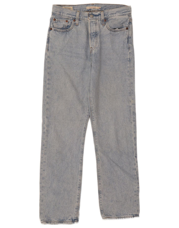 Vaqueros Levi's Mujer Wedgie Rectos W26 L28 Algodón Azul