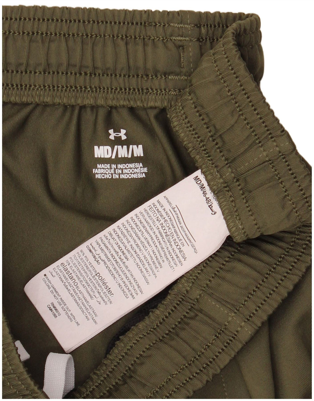 Pantalón De Chándal Under Armour Hombre Poliéster Caqui Medio