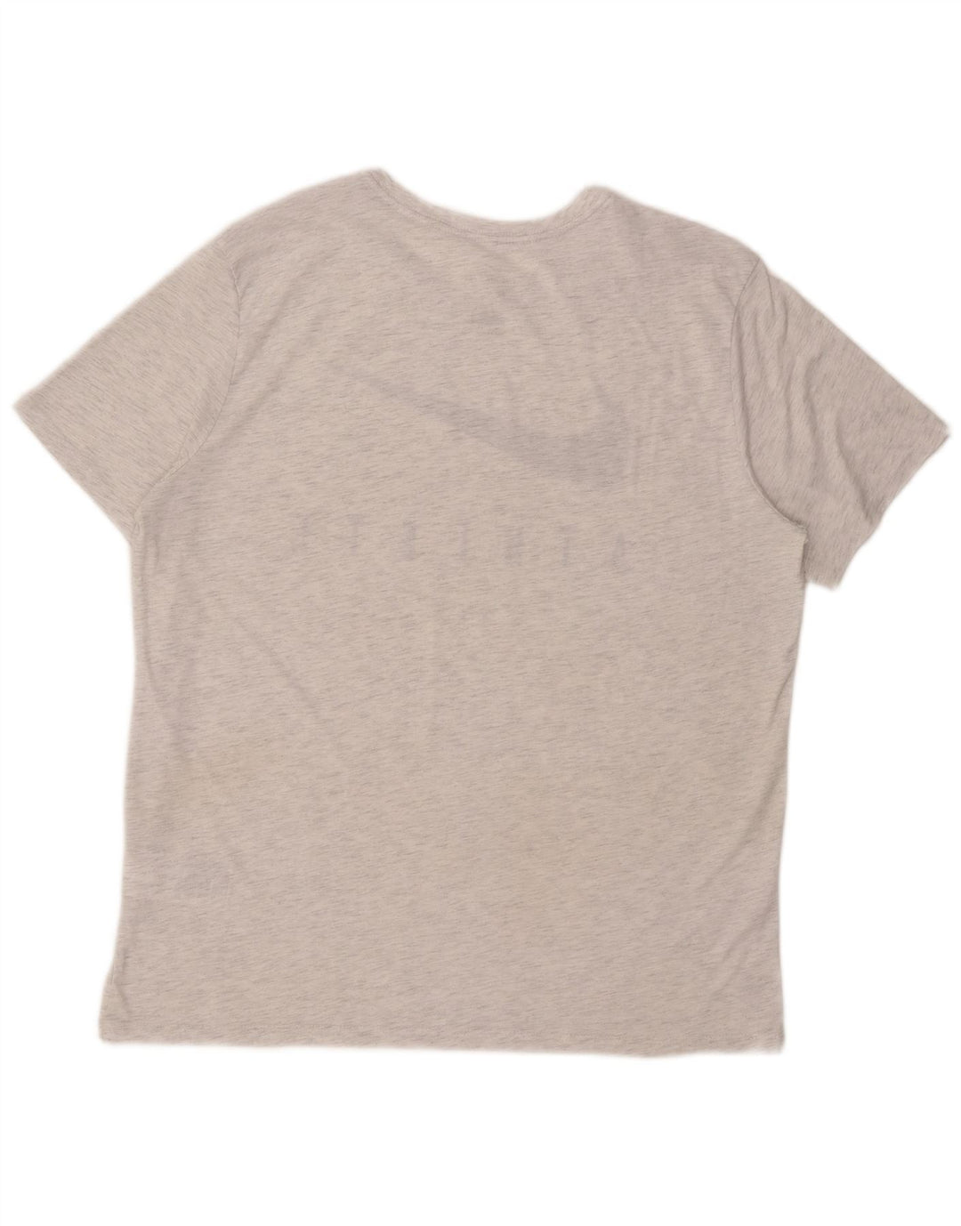 Nike Camiseta gráfica de corte atlético para hombre Top XL Poliéster moteado gris