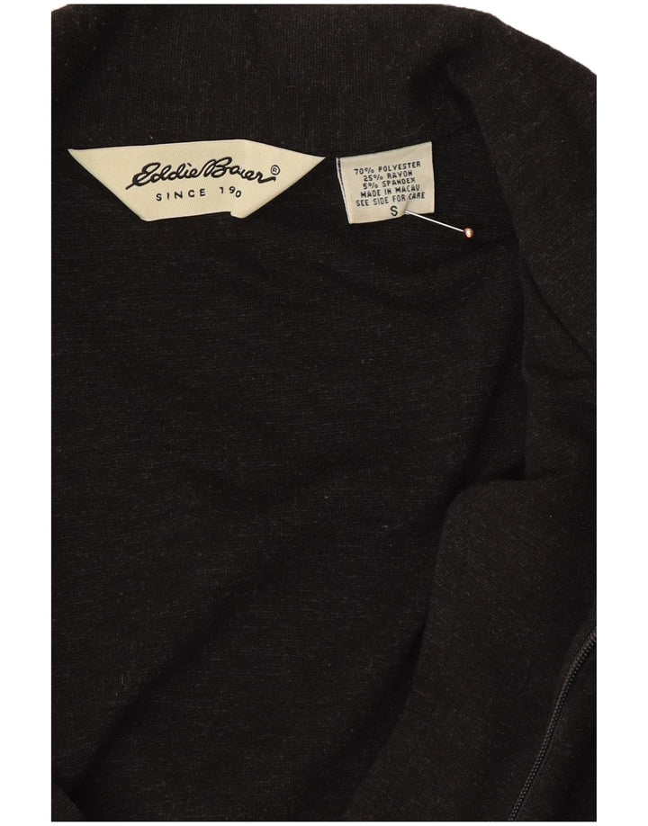 EDDIE BAUER Vestido largo extragrande de manga larga para mujer UK 10 Small Grey