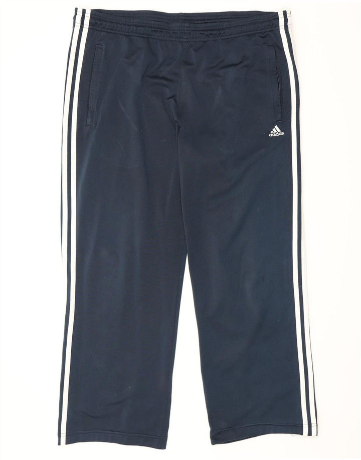 Pantalón De Chándal Adidas Hombre Grande Azul Marino Poliéster