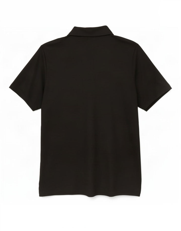 Adidas Polo Aeroready para hombre grande poliéster negro