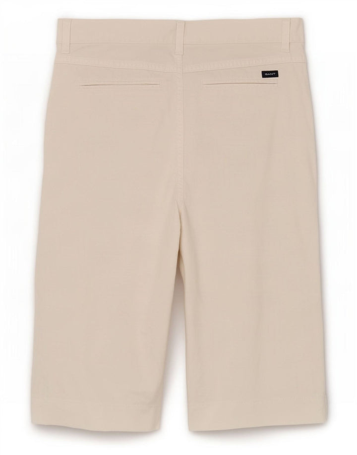 Bermudas Gant Mujer W30 Medium Off White Cotton