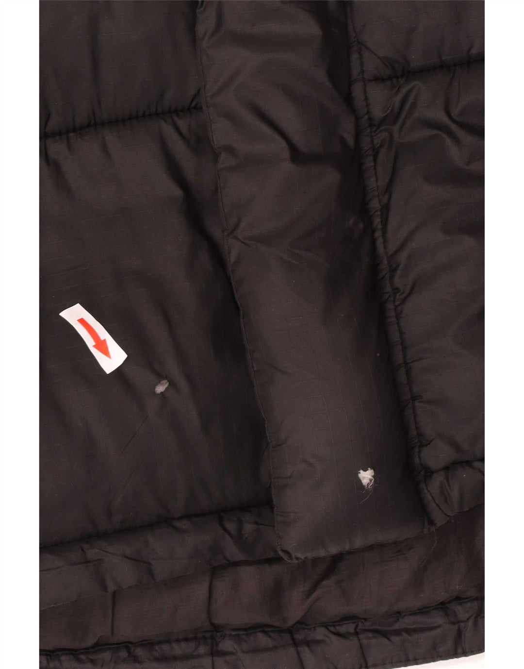 Zara Hombre Chaqueta Acolchada ES 38 Mediana Poliamida Negra