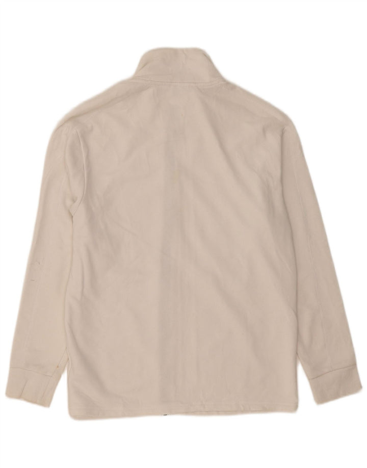 ADIDAS Chaqueta de Chándal para Mujer UK 16/18 Grande Algodón Blanco