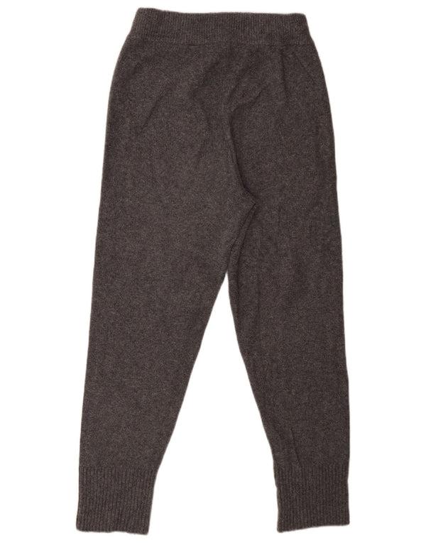 Zara Womens Tracksuit Trousers Joggers UK 10 Small  Grey Polyester