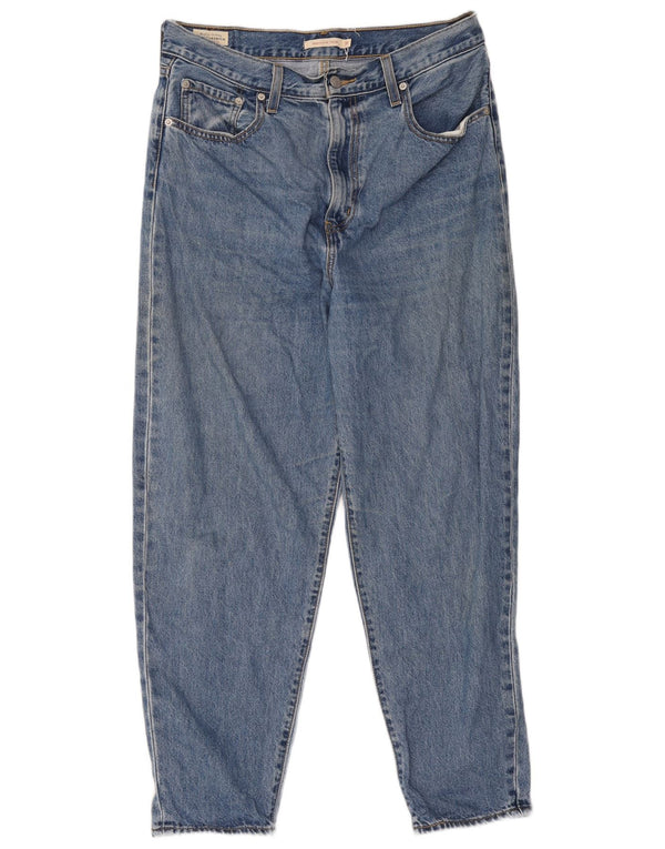 Levi's Vaqueros Cónicos De Talle Alto Y Ajuste Holgado Para Mujer W31 L29 Algodón Azul