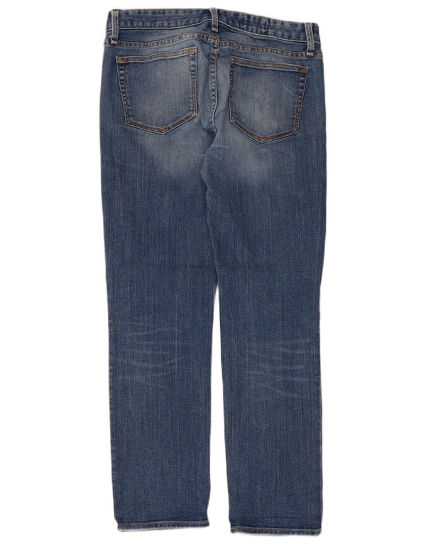 Vaqueros Gap Mujer Rectos W28 L27 Algodón Azul