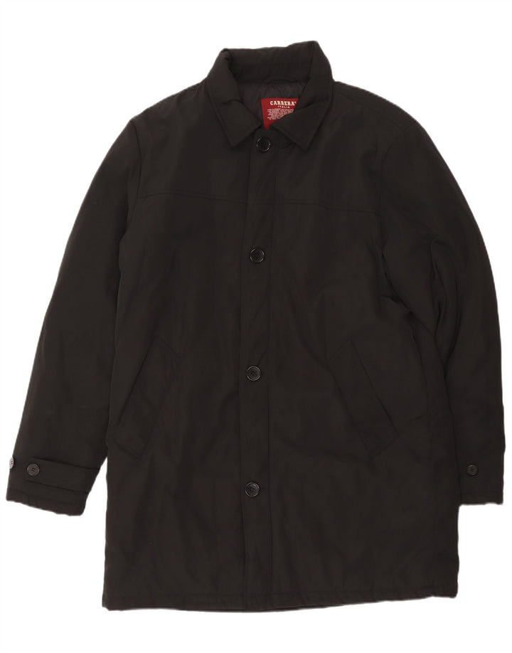 Carrera Abrigo acolchado para hombre UK 42 XL Poliéster negro