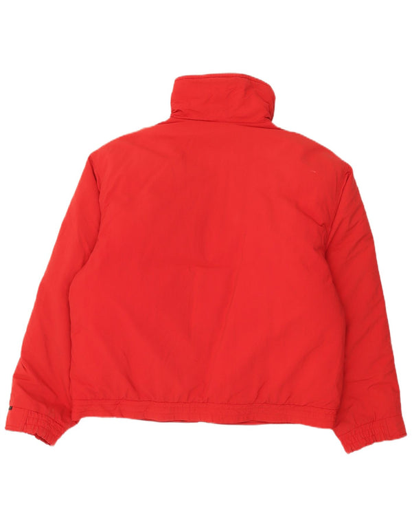 Eddie Bauer Chaqueta acolchada para hombre UK 42 XL Algodón rojo