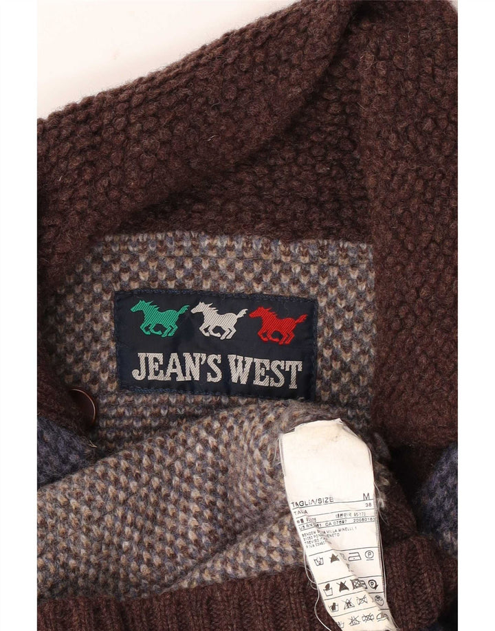 Jean's West Chaqueta militar militar para hombre UK 38 Medium Cuadros multicolores