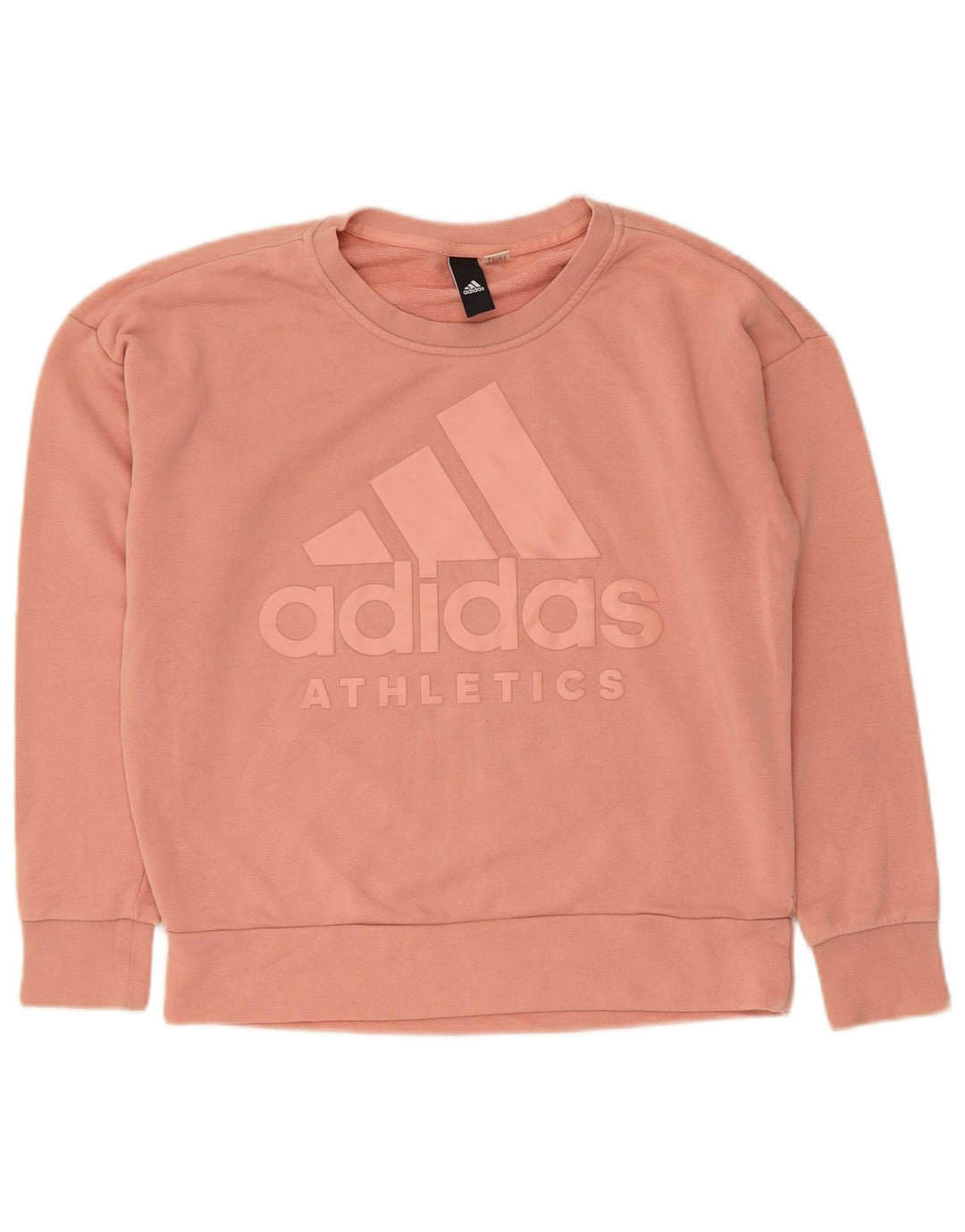ADIDAS Sudadera gráfica para mujer Jumper UK 14 Medium Pink