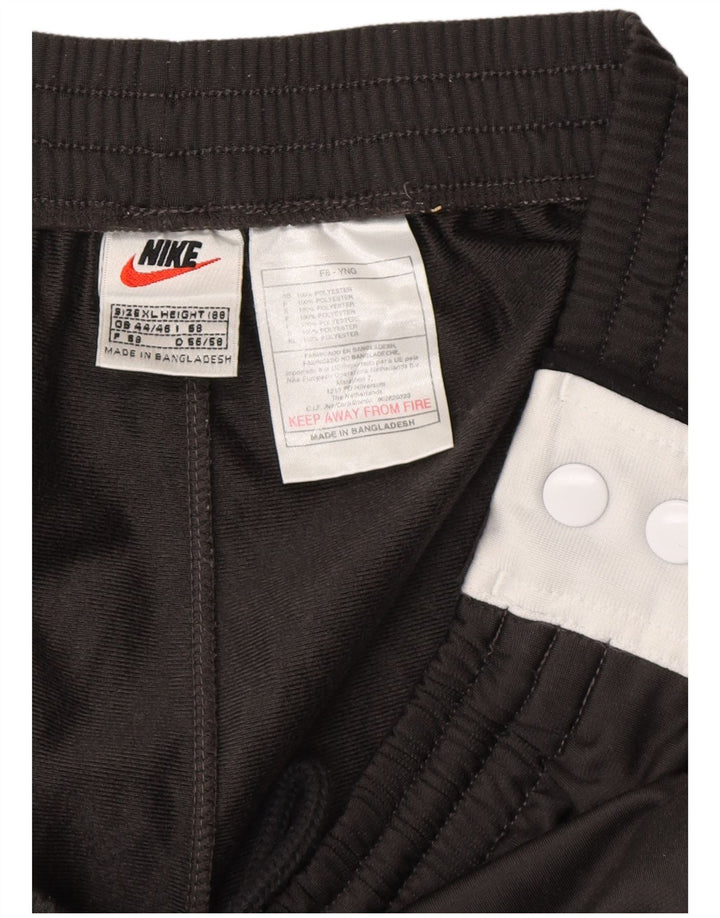 NIKE Pantalones de chándal para Hombre ES 44/46 XL Negro Colorblock Poliéster