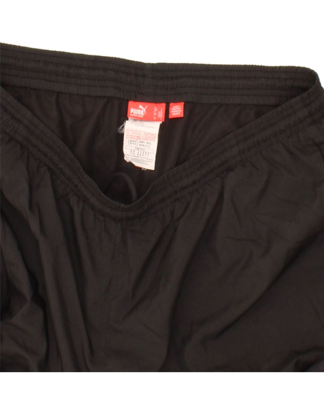PUMA Mens Graphic Sport Shorts Large  Black Polyester Vintage Puma and Second-Hand Puma from Messina Hembry 
