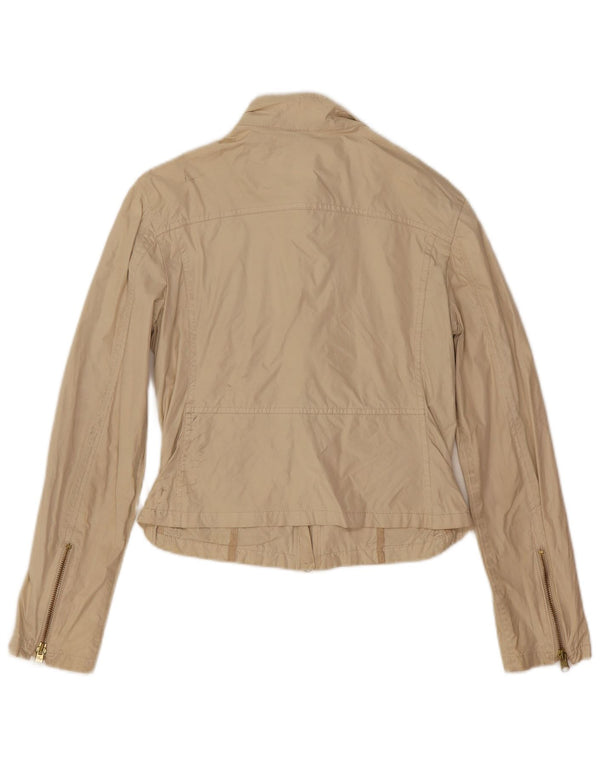 Chaqueta utilitaria corta para mujer Fay UK 8 Small Beige