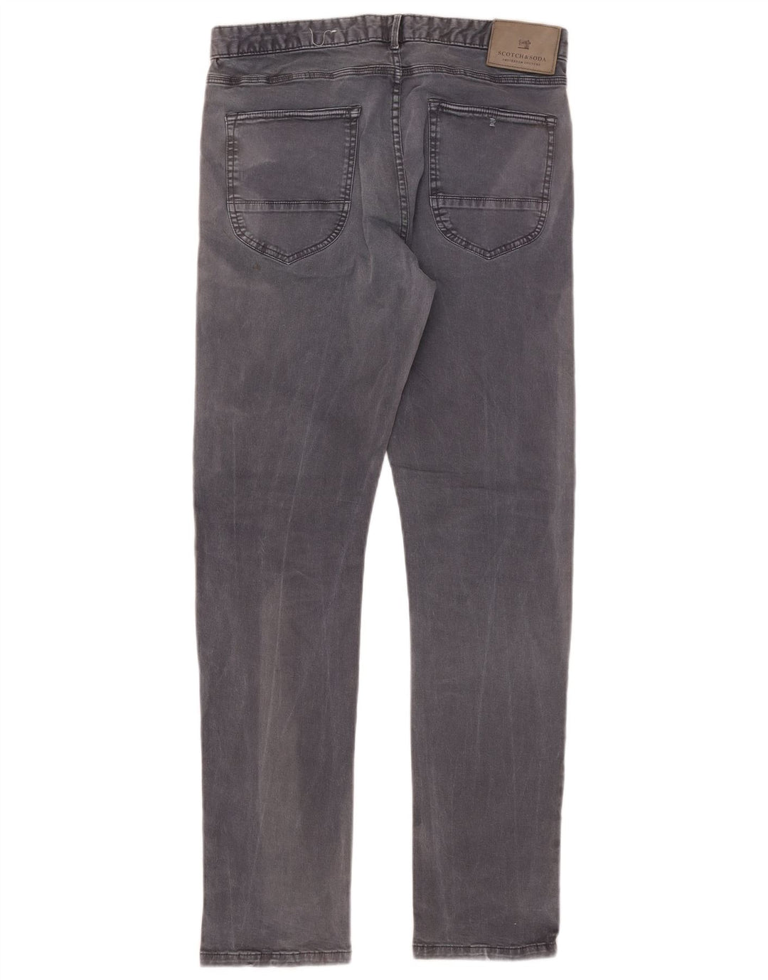 Vaqueros ajustados para hombre Scotch & Soda W32 L32 Algodón gris