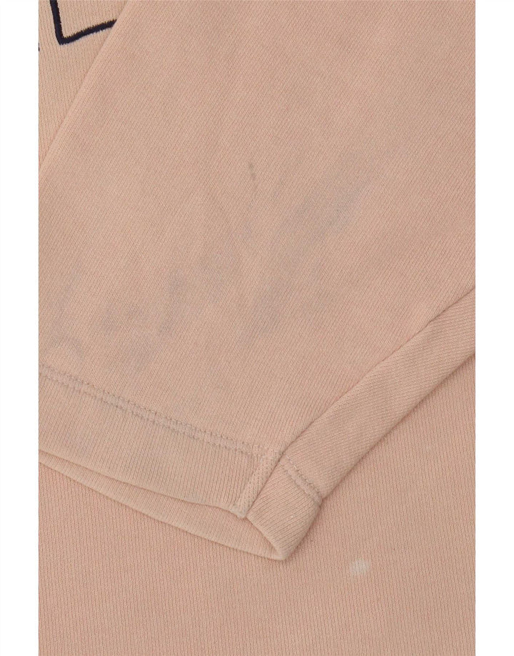 Benetton Sudadera Extragrande Con Estampado De Mujer UK 44 Mediano Rosa