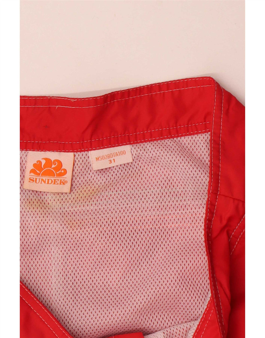 Bañador Sundek Hombre Rojo Mediano