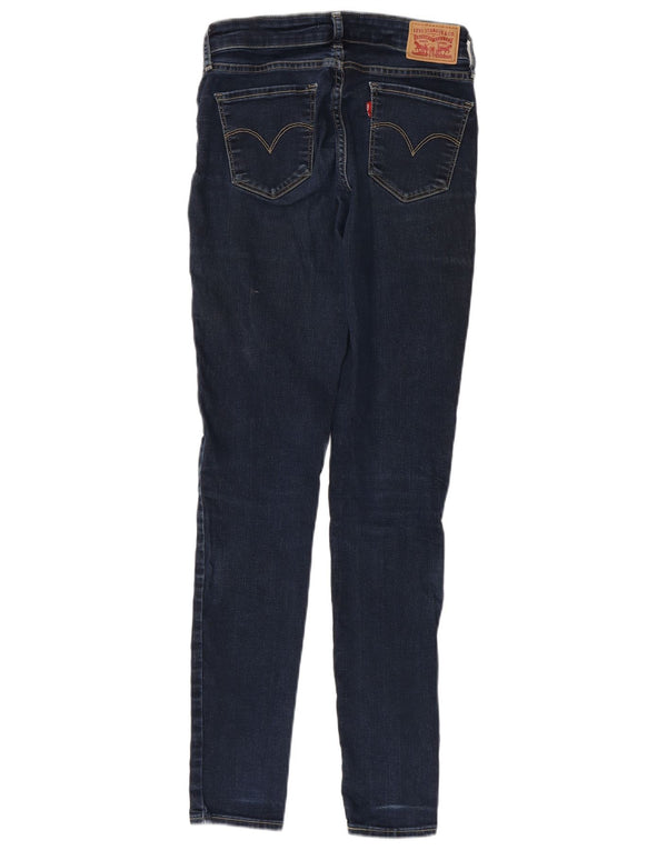 Levi's Jeans Ajustados 711 Para Mujer W27 L32 Algodón Azul Marino