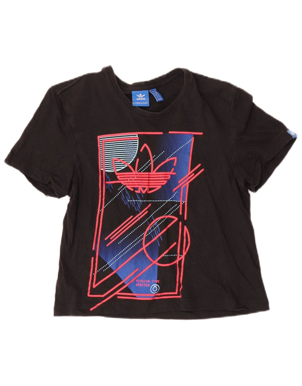 Adidas Camiseta gráfica para niña 9-10 años XS Negro